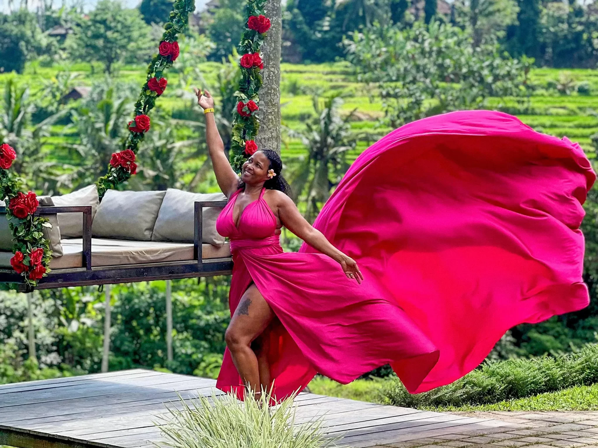 Original Bali Swing attraction experience