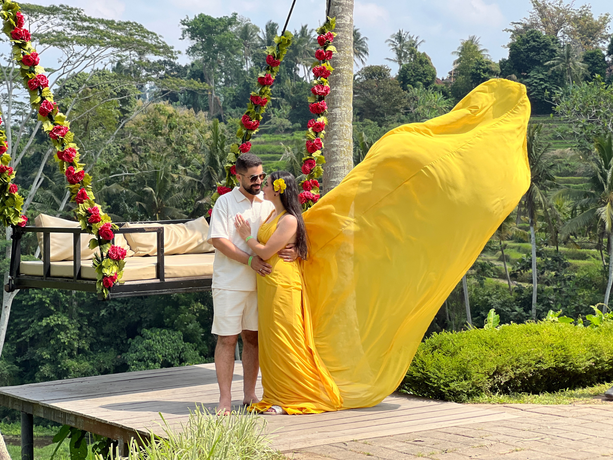 Bali Swing swings and photo spots